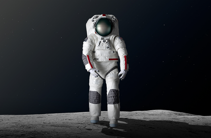 Axiom partnership spacesuit